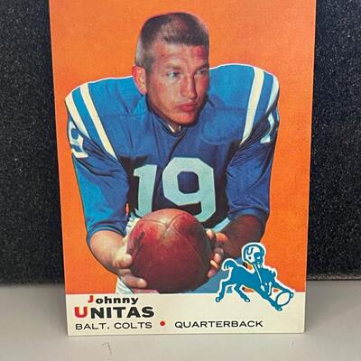 T.C.G Johnny Unitas #25 Colts QB