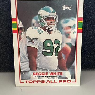 Topps all Pro Reggie White 1989 card 108