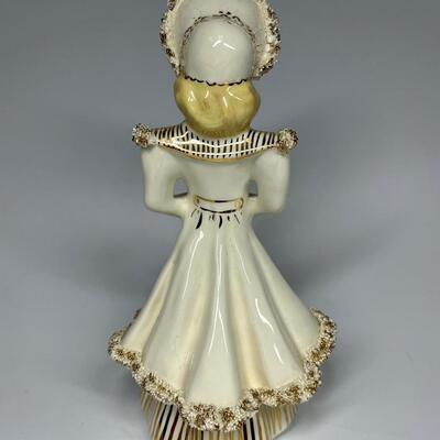 Vintage Blond Betsy Young Woman Figurine Florence Ceramics