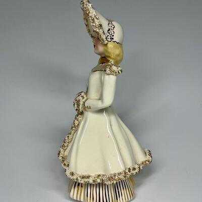 Vintage Blond Betsy Young Woman Figurine Florence Ceramics