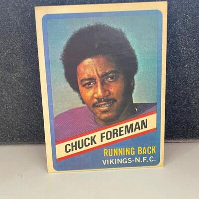 1976 Topps Chuck Foreman Card #2 RB Vikings
