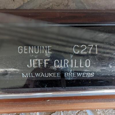 Genuine C271 Jeff Cirillo Louisville Slugger Milwaukee Brewers