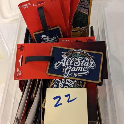 22 New All Star Game Brewers No Winner Game Luggage Tags