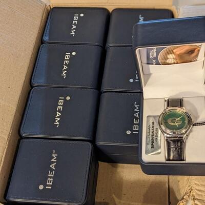8 NIB iBeam Silver Watches