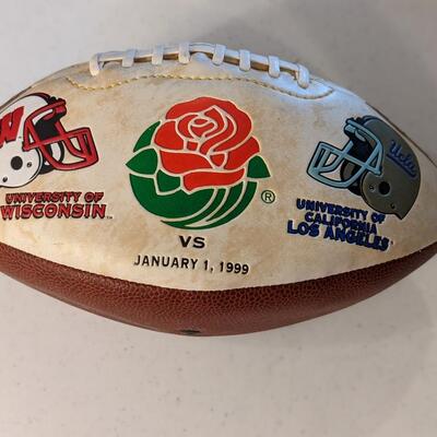 1/1/99 Rose Bowl Game Day Ball UW vs UCLA