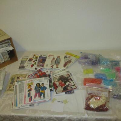 Sewing Patterns & Craft Beads