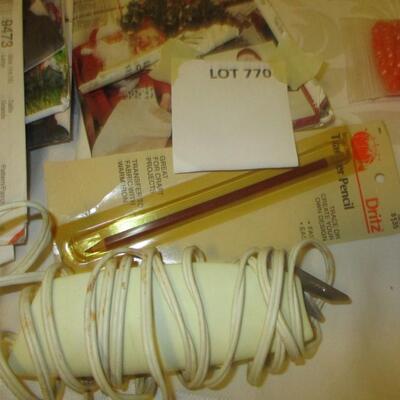 Sewing Patterns & Craft Beads