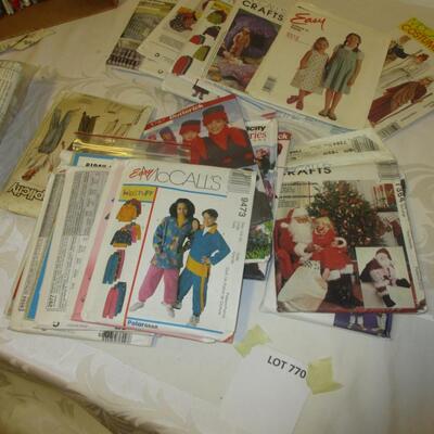 Sewing Patterns & Craft Beads