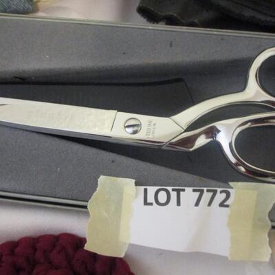 Sewing Supplies--Gingher Chrome Scissors