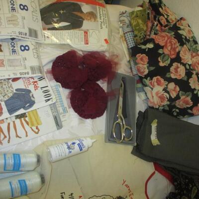 Sewing Supplies--Gingher Chrome Scissors