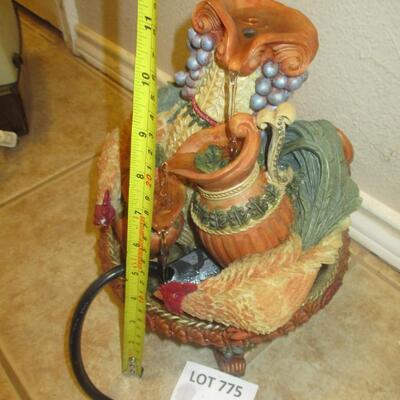Rooster Fountain