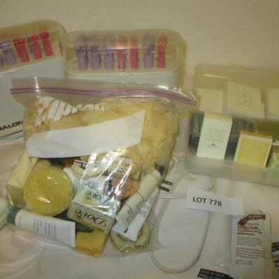 Ladies Grooming Supplies-Perfume, Rollers,