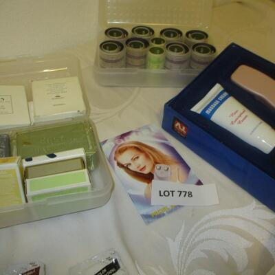 Ladies Grooming Supplies-Perfume, Rollers,