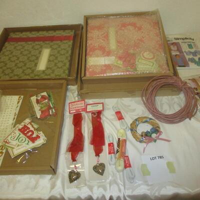 Scrapbook/sewing--