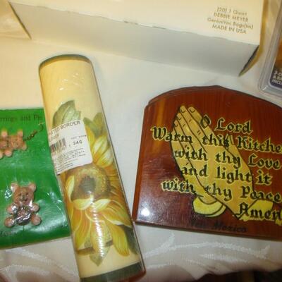 Household--serving tray, pillowcases