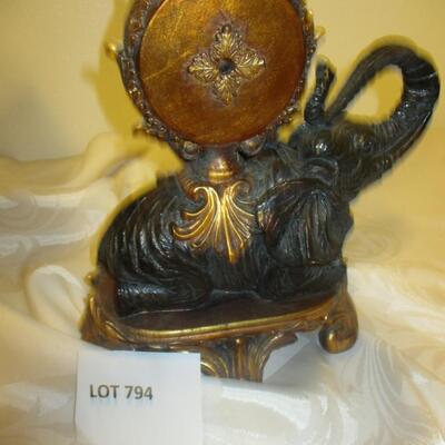 Home Decor--Elephant Clock