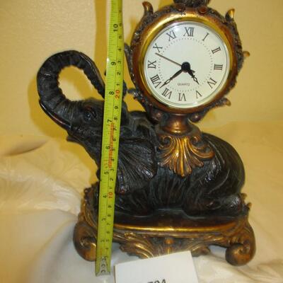 Home Decor--Elephant Clock