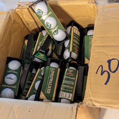 30 NIB GB Packer Golf Ball Sets
