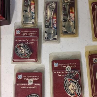 NOS Dale Earnhardt and Nascar Pewter Commemorative Items
