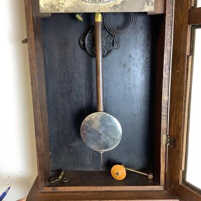 5532 Antique Oak Clock