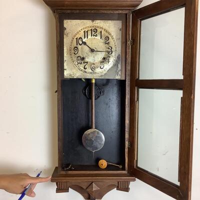 5532 Antique Oak Clock
