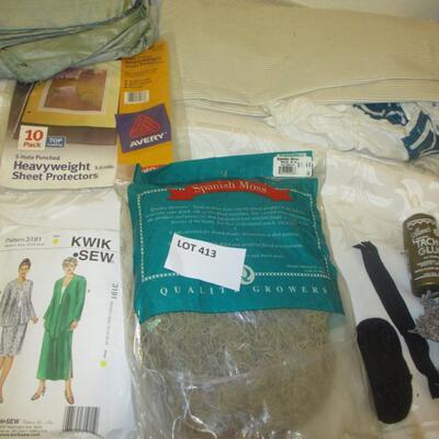 Sewing Supplies- Fabric, Spanish Moss