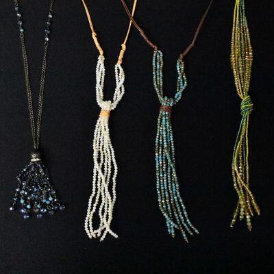 Lot of 4 Fashion Necklaces 
