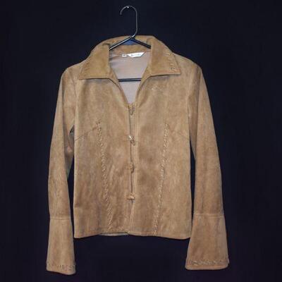 Vintage Faux Suede Jacket / Shirt 