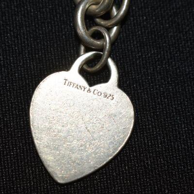 Tiffany & Co Silver Heart Bracelet 