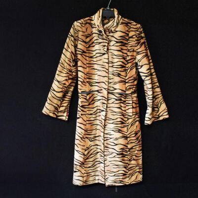 Tiger Print Coat 