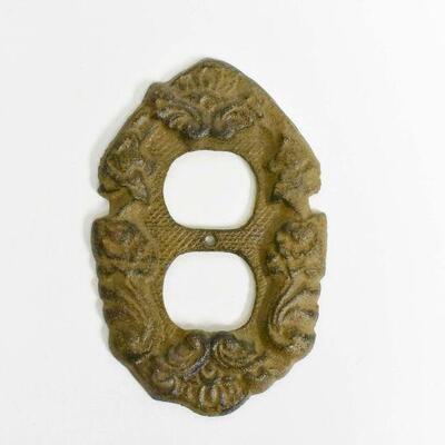 Cast Iron Switch Plate Cover 