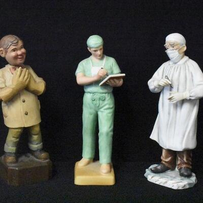 Collection of Doctor Figurines 