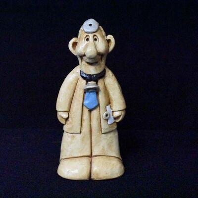 Handmade Doctor Figurine 