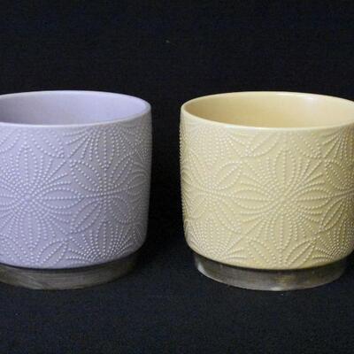 2 House Plant Pots 