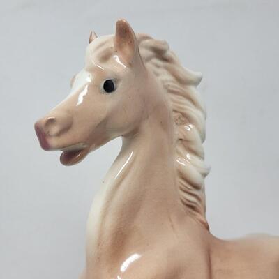 VINTAGE MADDOX 1950s HORSE LAMP - WORKS!