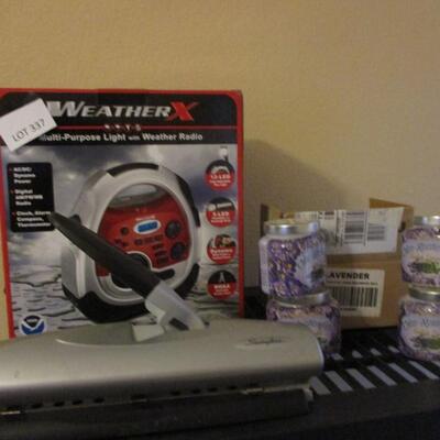 Weather Radio, Hole Puncher