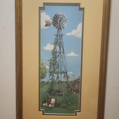 TAMMY SCHOLLE ARTIST PROOF PRINT FRAMED #16/50