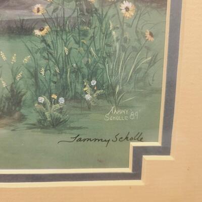 TAMMY SCHOLLE ARTIST PROOF PRINT FRAMED #16/50
