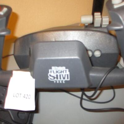 Playstation Controller-- Flight Simulator