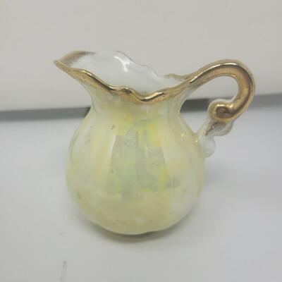 BEAUTIFUL SMALL ROYAL CROWN REGAL CHINA PITCHER