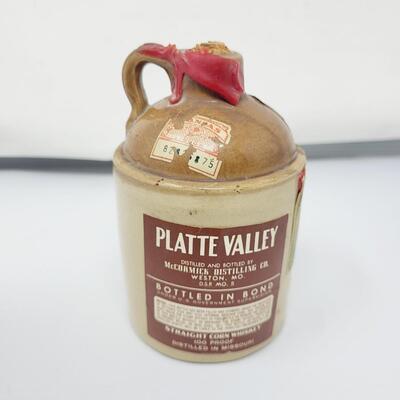 PLATTE VALLEY STRAIGHT WHISKEY KANSAS SEAL