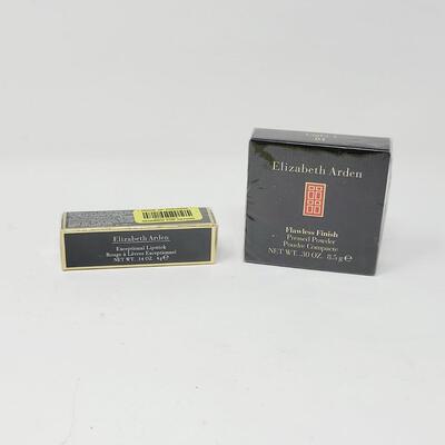 ELIZABETH ARDEN FACTORY SEALED POWDER & LIPSTICK