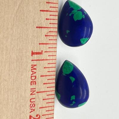 LOT 8: Azurite Malachite Beads - 16