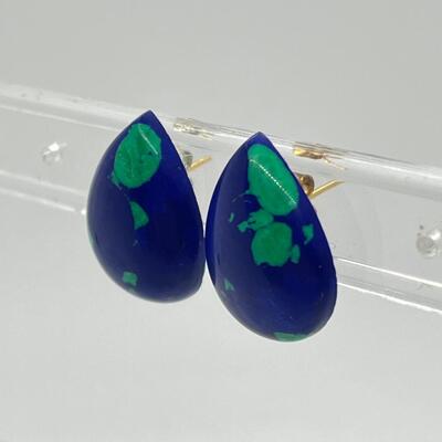LOT 8: Azurite Malachite Beads - 16
