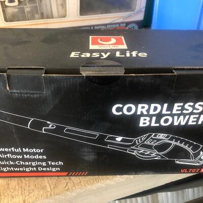 G38- New in Box Cordless Leaf Blower