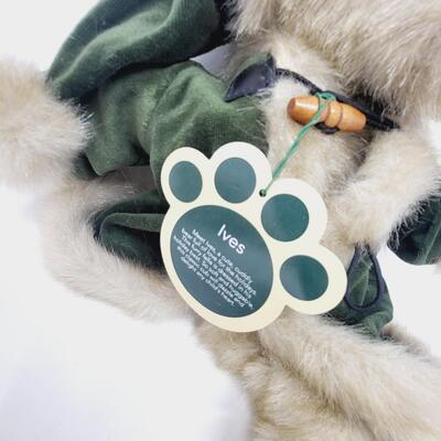 "IVES" STUFFED TEDDY BEAR - I NEED OF HOME