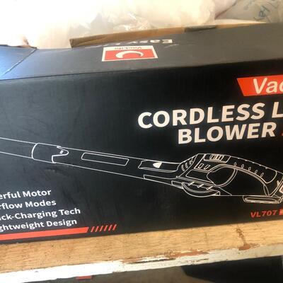 G40- cordless Leaf Blower New in box