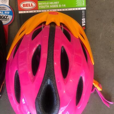 G43- 2 New Bike Helmets