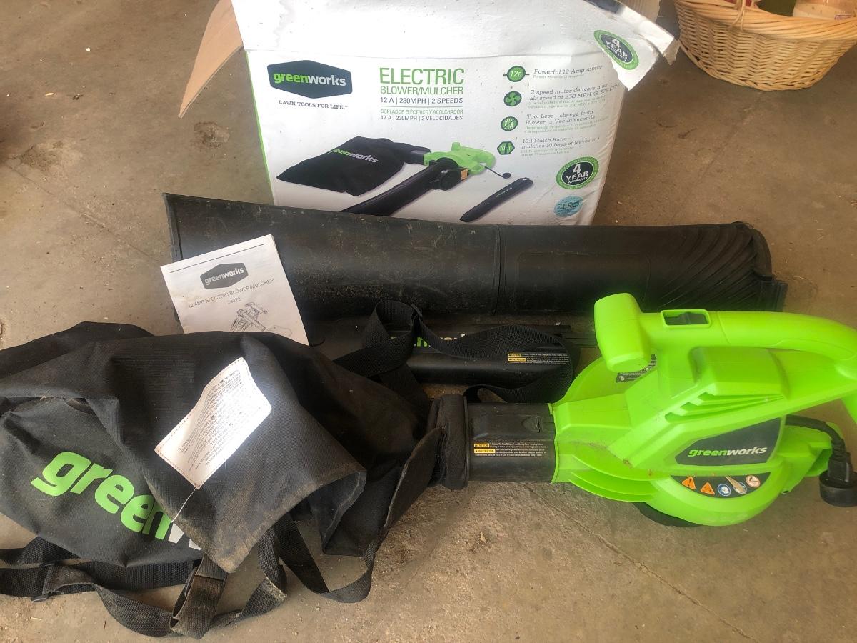 G53 Greenworks Electric Blower/Mulcher