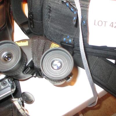 Bushnell Binoculars, Fine Pix Camera